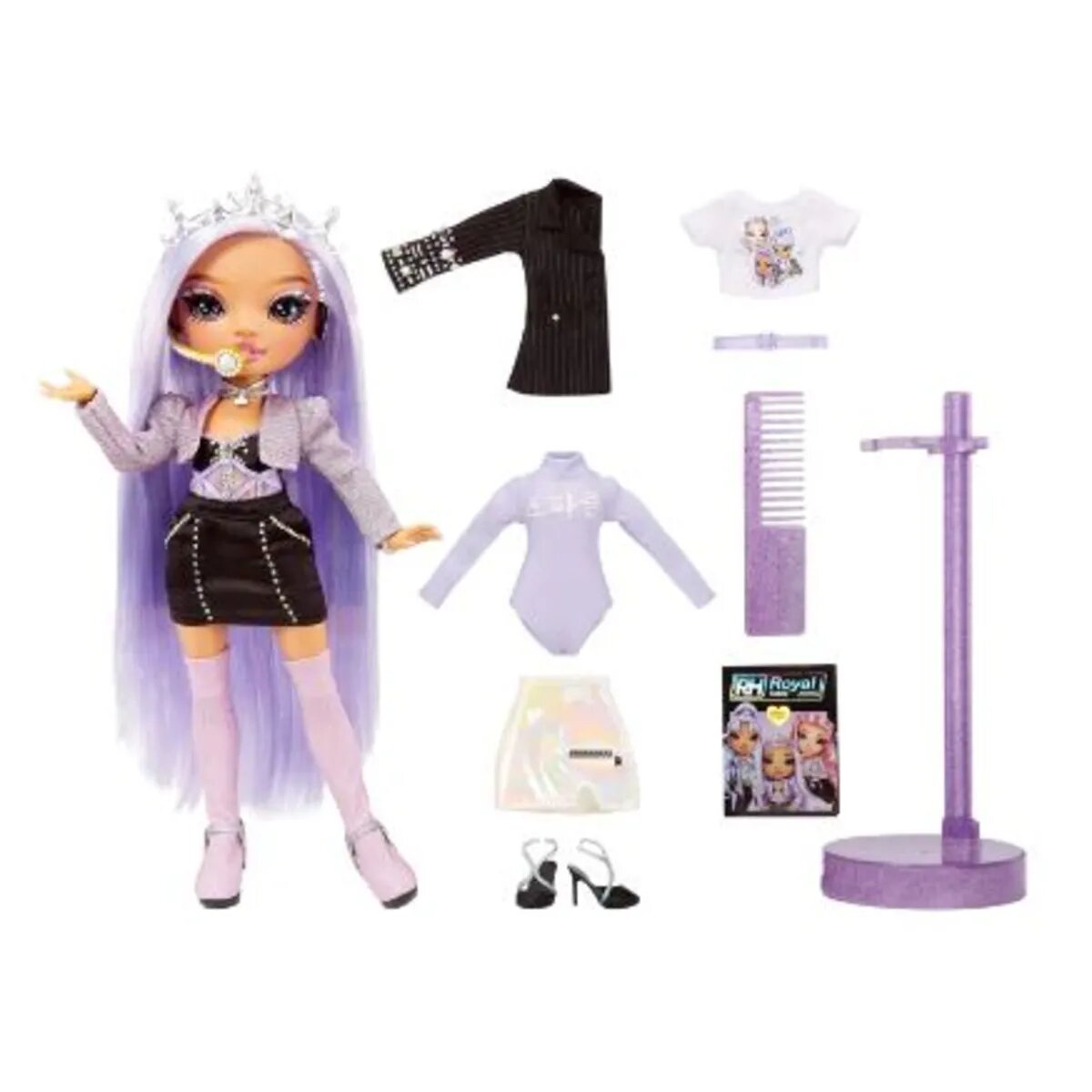 MGA Entertainment Rainbow High Rainbow Vision K-Pop Tiara Song