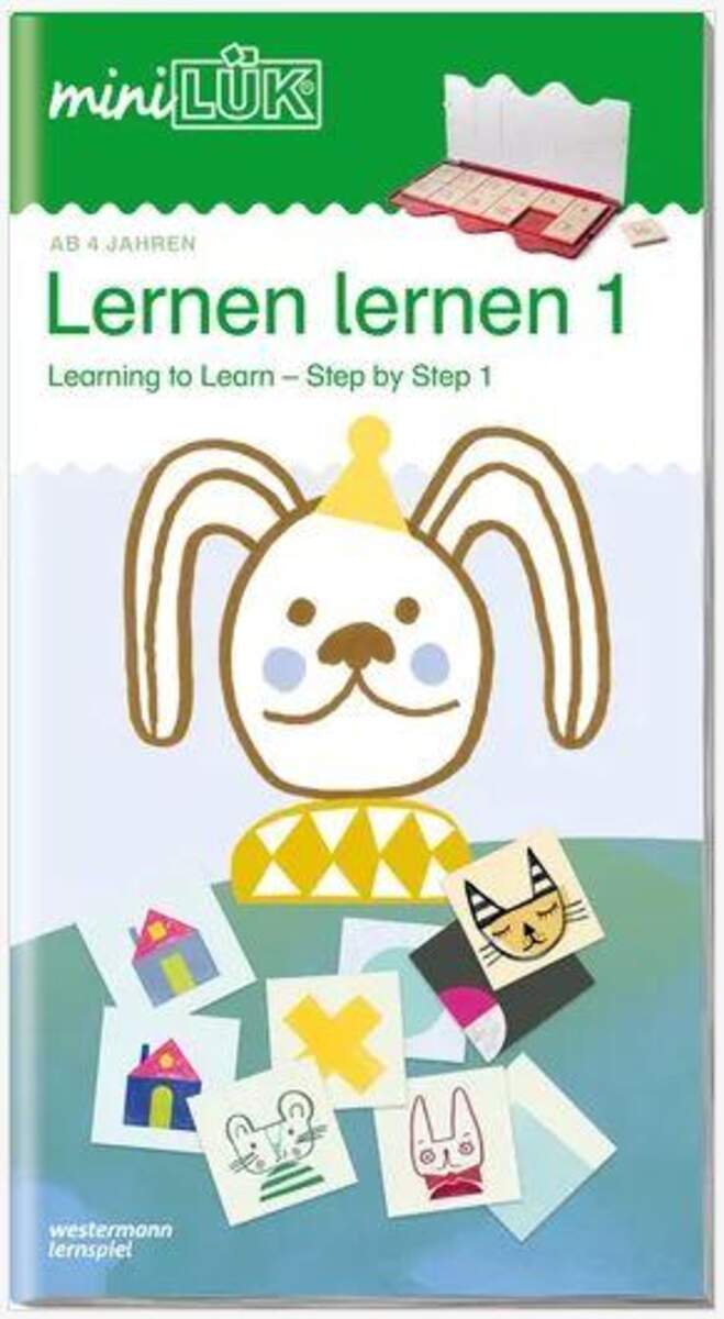 miniLÜK Lernen lernen - Schritt für Schritt 1, ab 4 Jahren