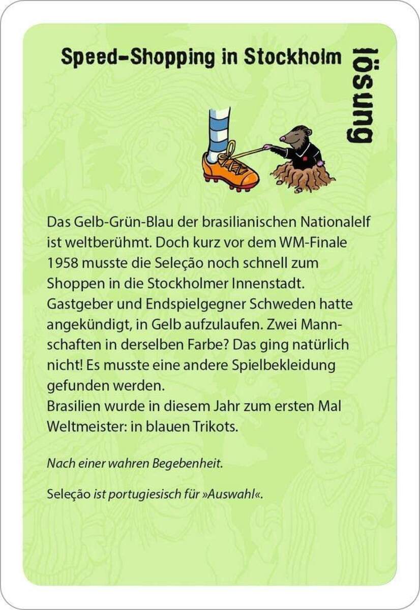 moses. black stories Junior Fußball