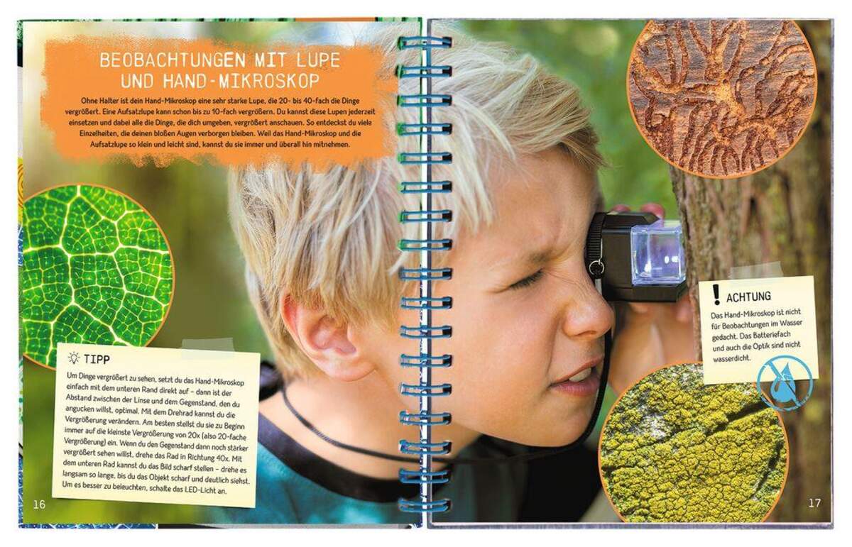 moses. Expedition Natur: Das Mikroskop-Forscherbuch
