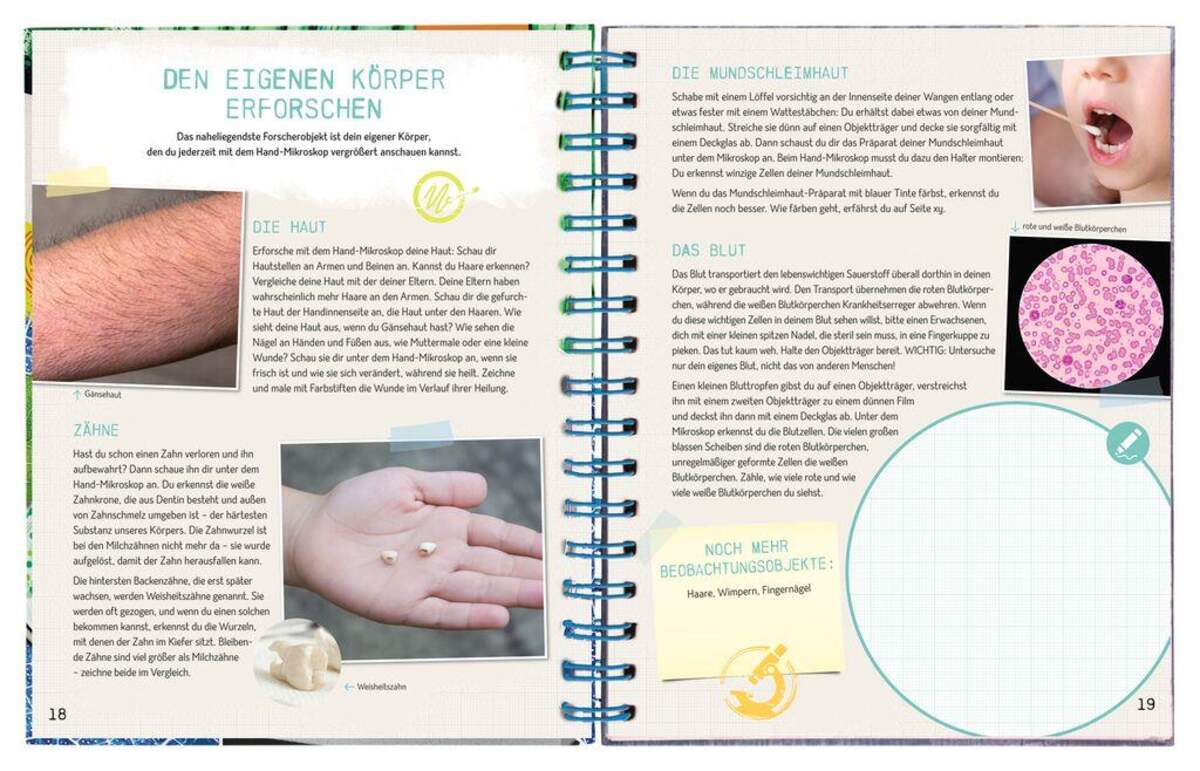 moses. Expedition Natur: Das Mikroskop-Forscherbuch