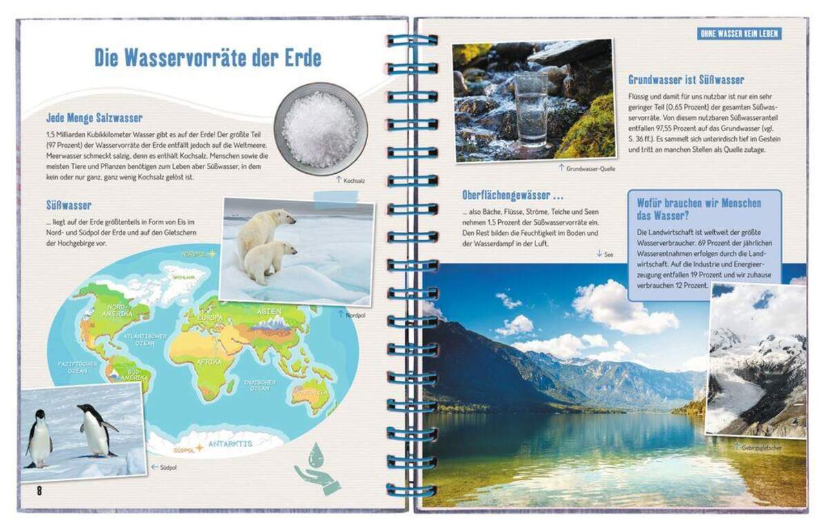 moses. Expedition Natur: Das Wasserforscherbuch