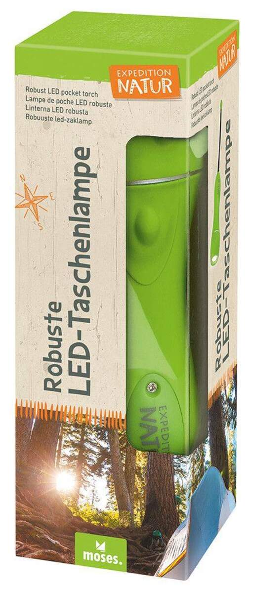 moses. Expedition Natur Robuste LED - Taschenlampe