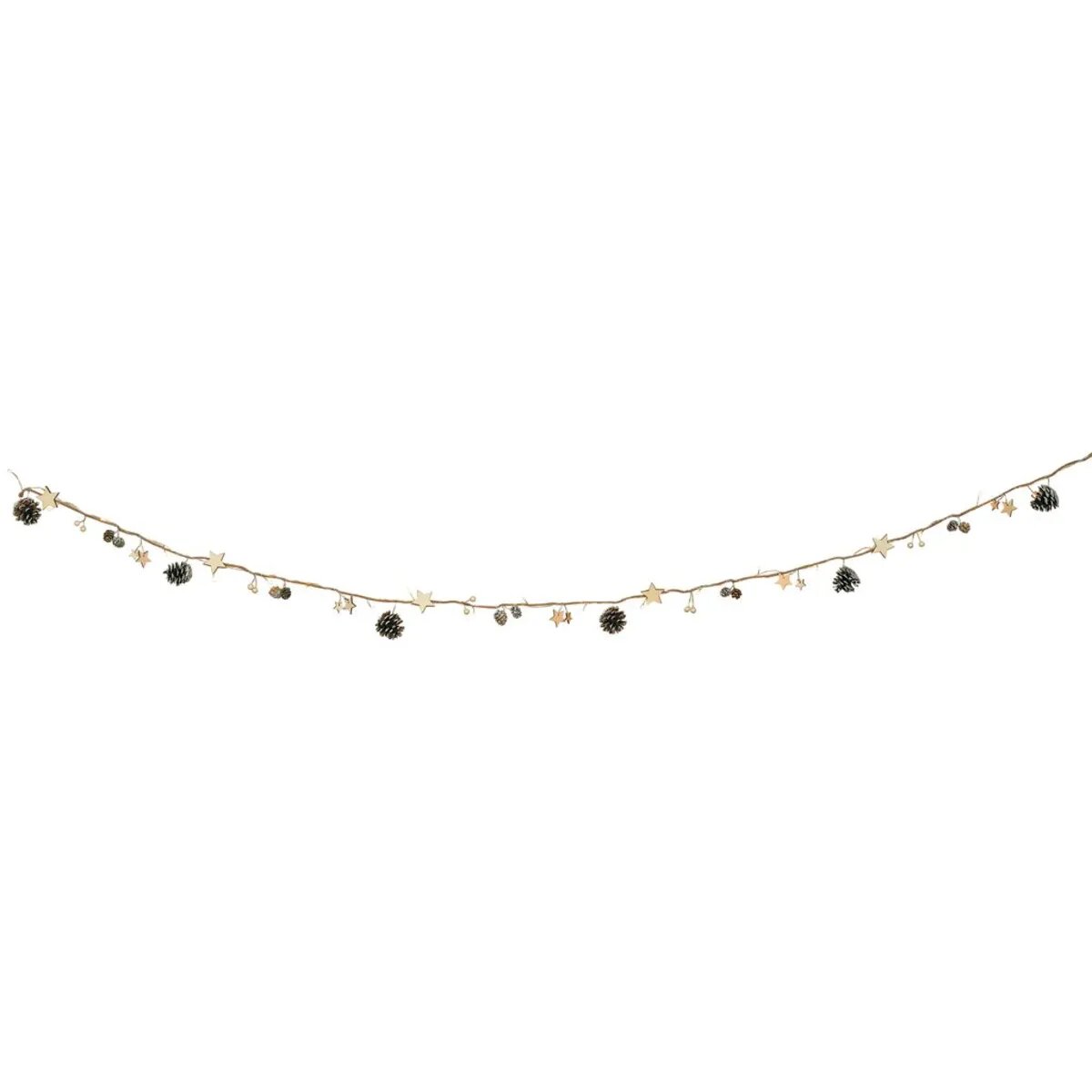 moses. Lichterkette Tannenzapfen und Sterne