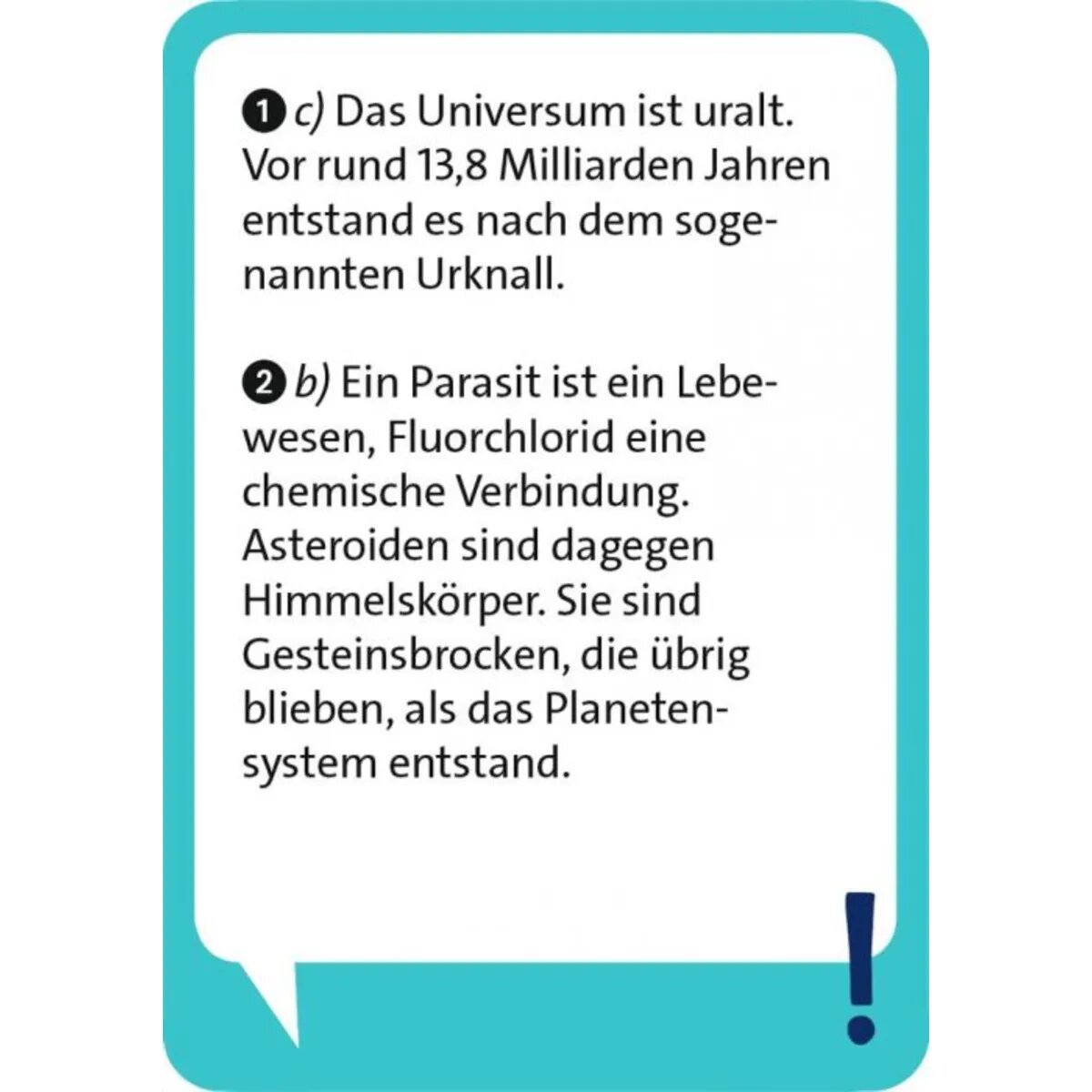 moses. Pocket Quiz junior Weltraum