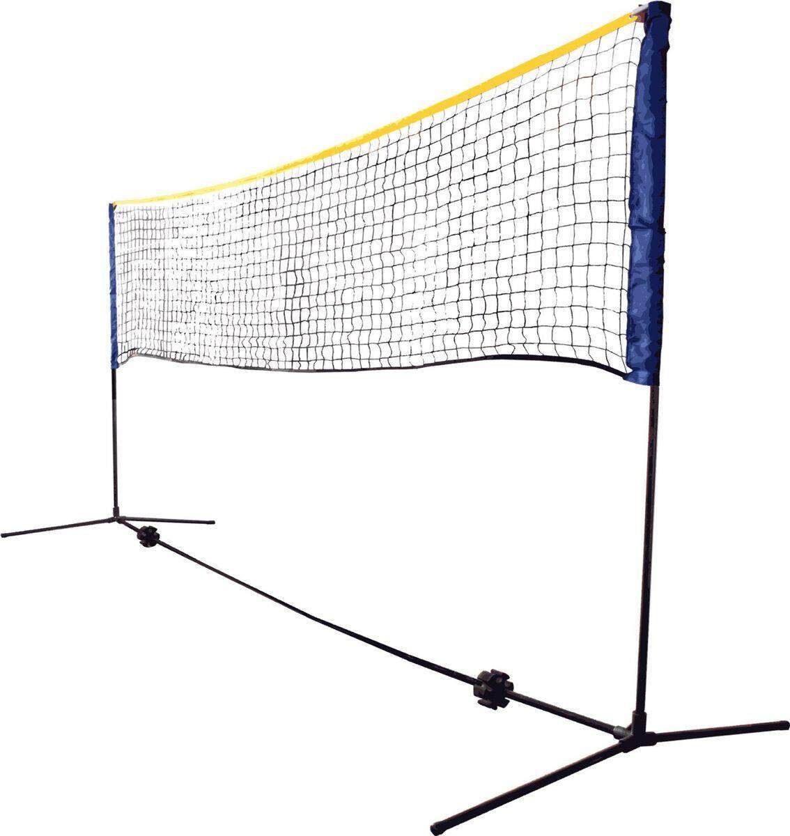 MTS Sportartikel Funsport Combi Netzset, blau, höhe 75-155cm
