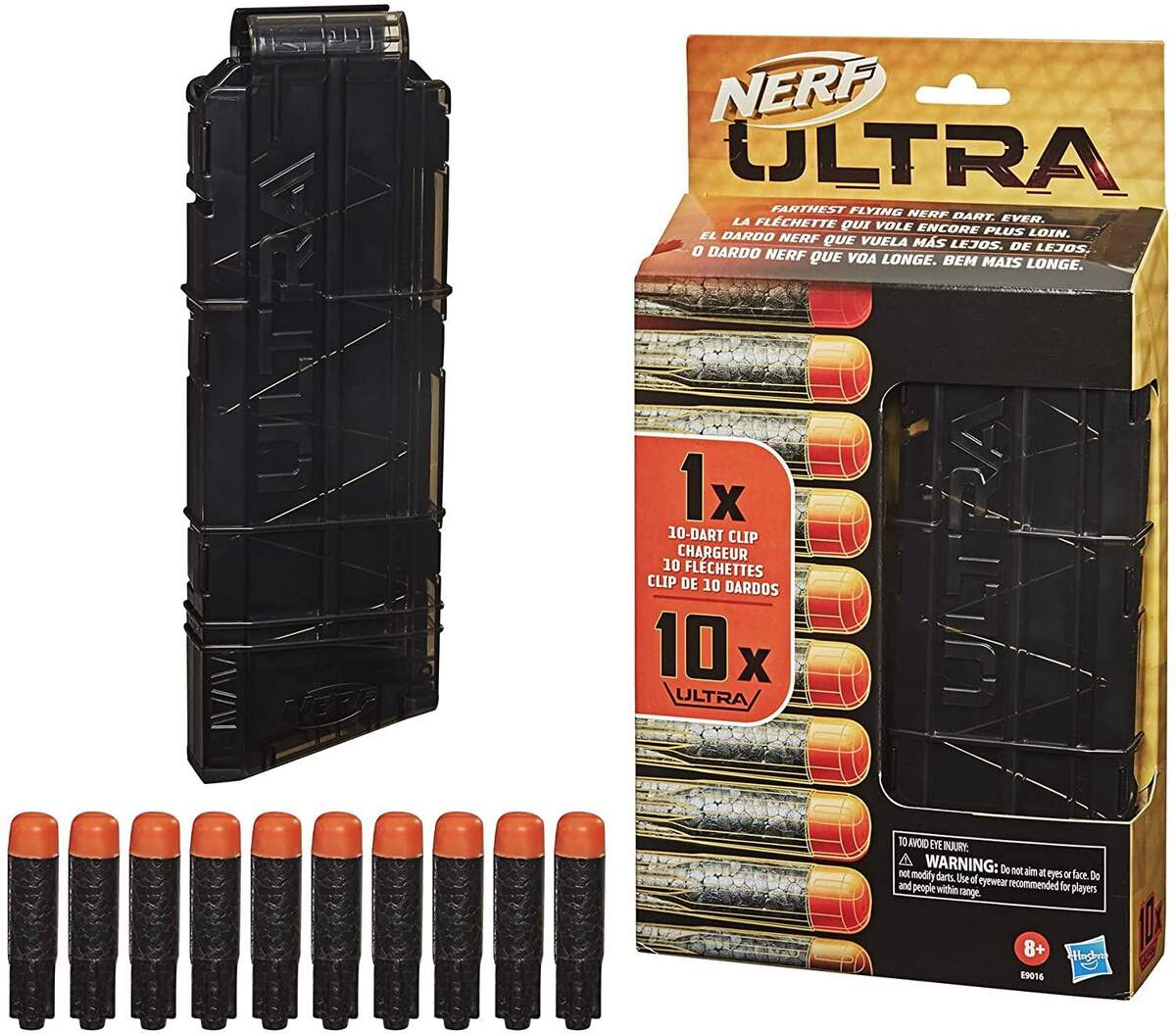 Nerf Ultra Nachfüllpack mit 10 Darts und Magazin