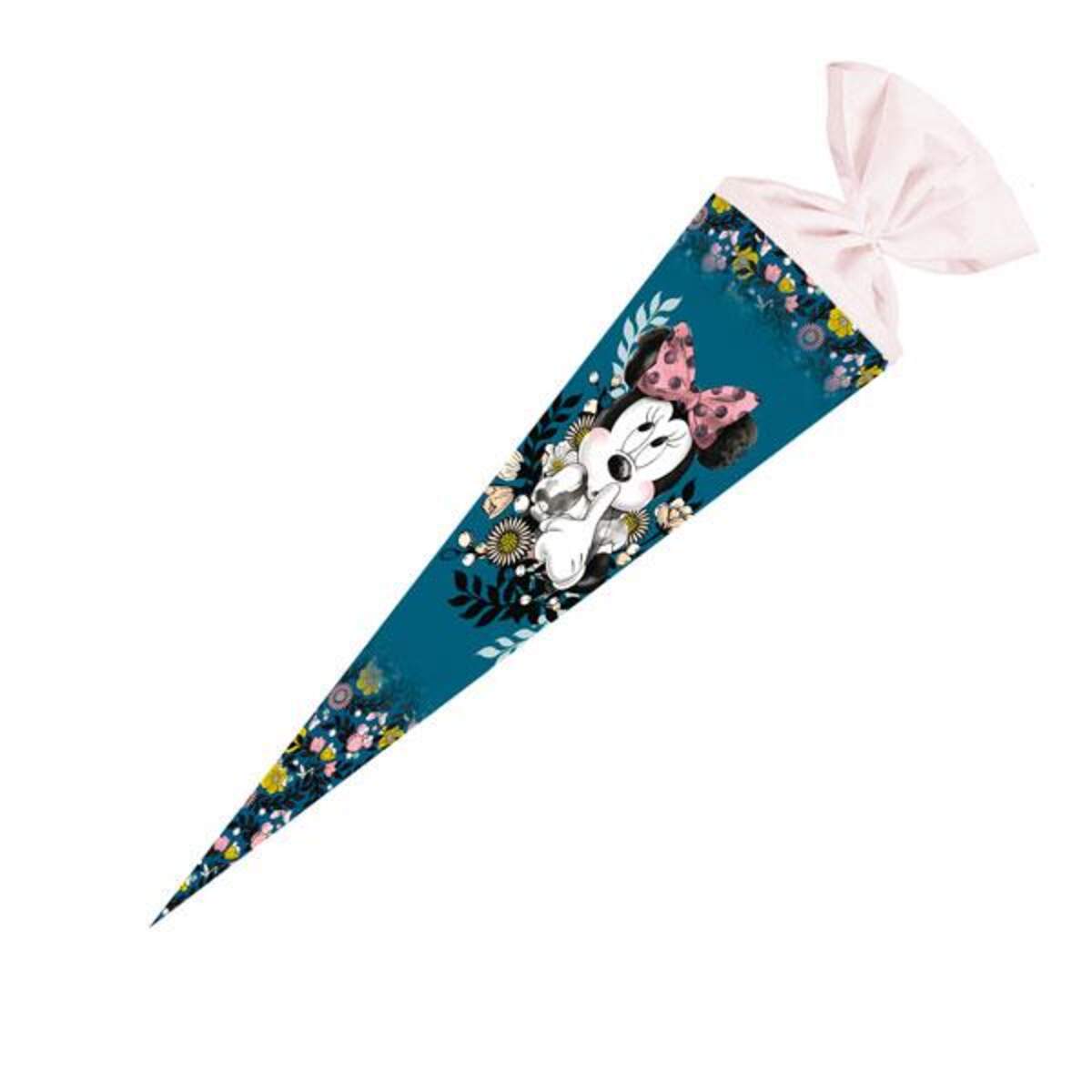 Nestler Schultüte Minnie Maus Sweetheart mit Filzverschluss, 70 cm, rund