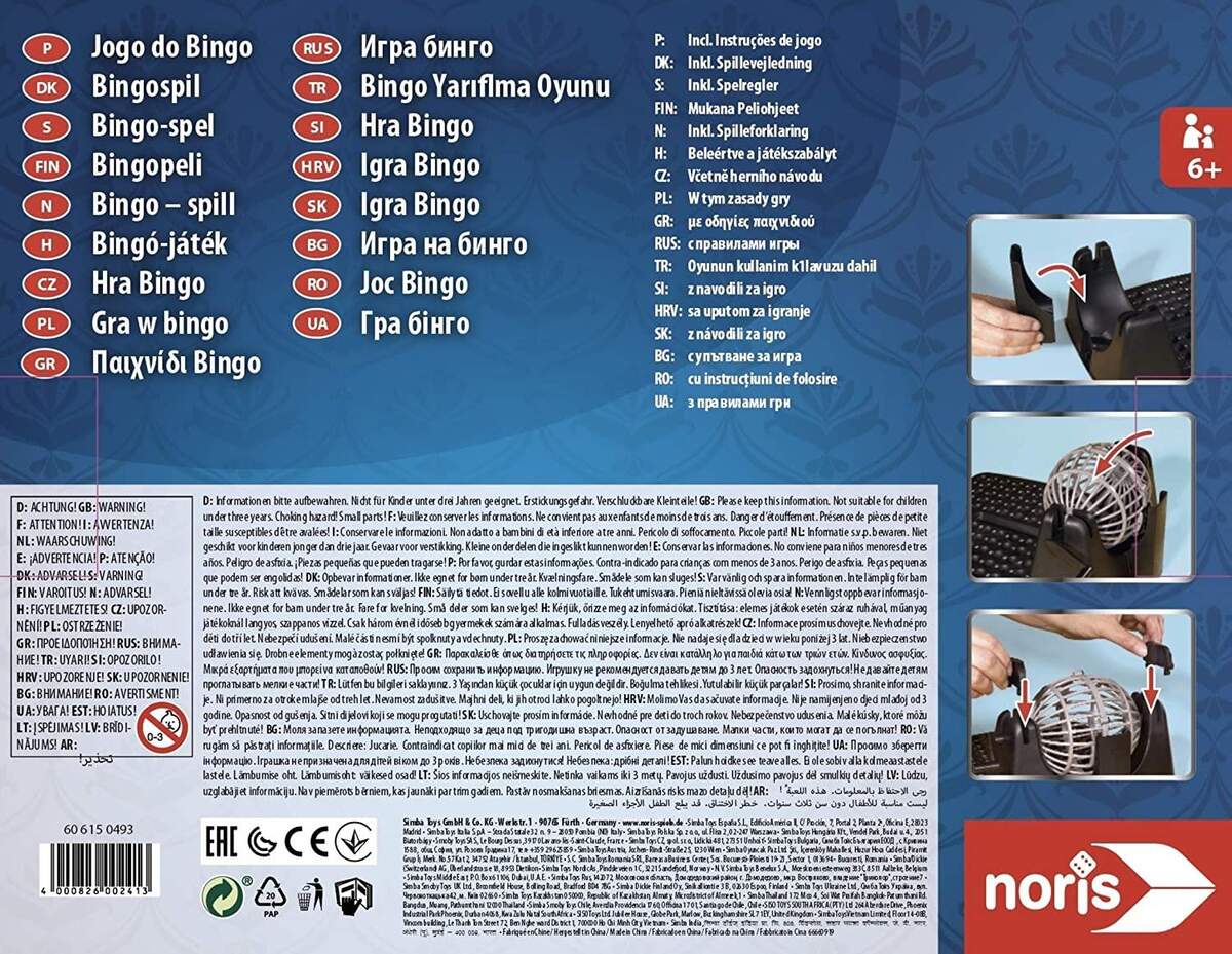 Noris Spiele Bingotrommel