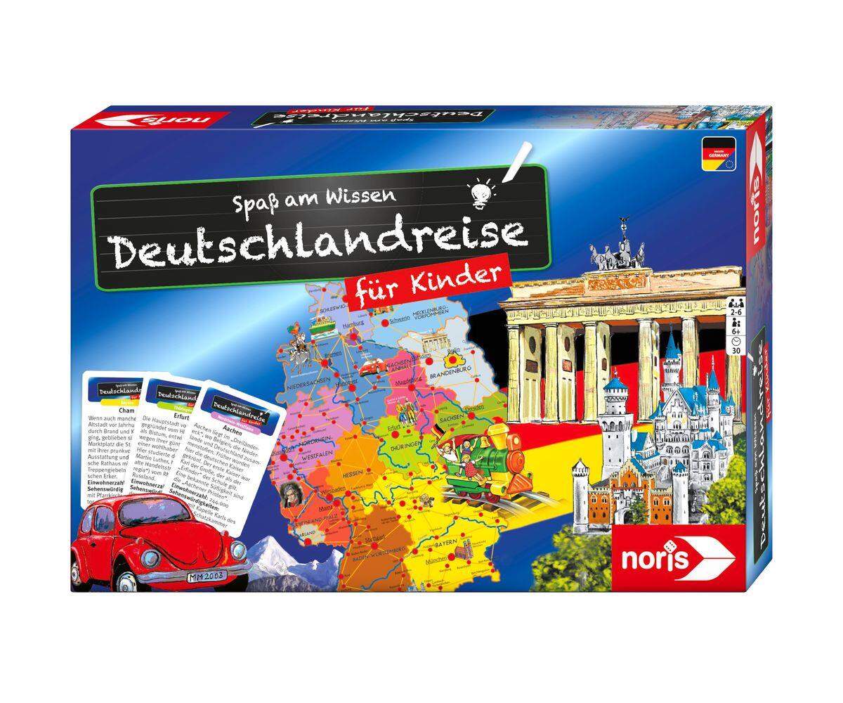 Noris Spiele Deutschlandreise für Kinder