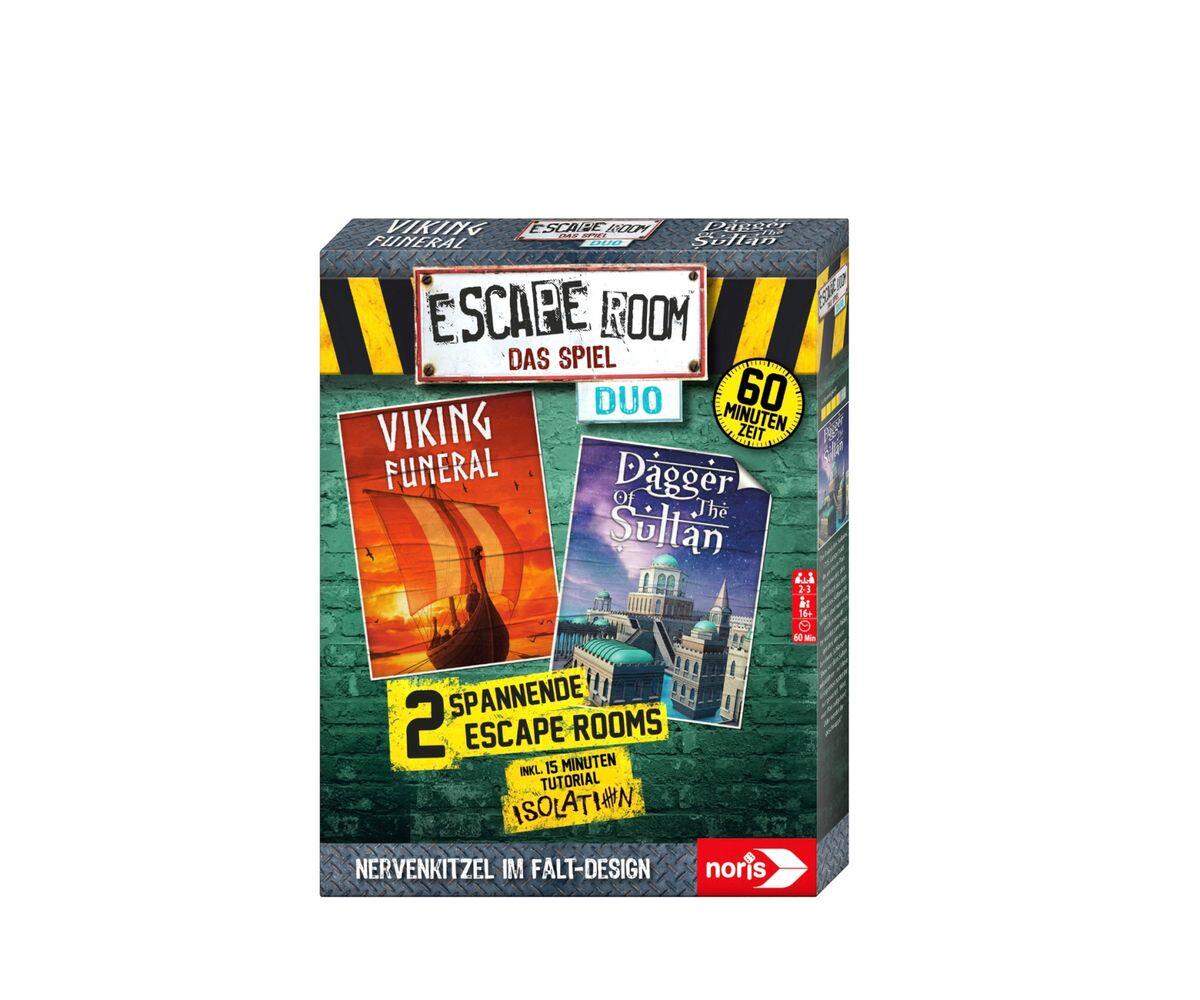 Noris Spiele Escape Room Das Spiel Duo - Sultan & Vikings