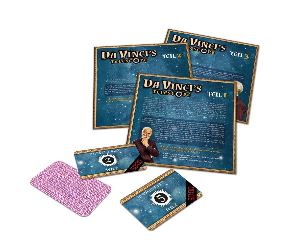 Noris Spiele Escape Room Das Spiel Da Vinci's Telescope
