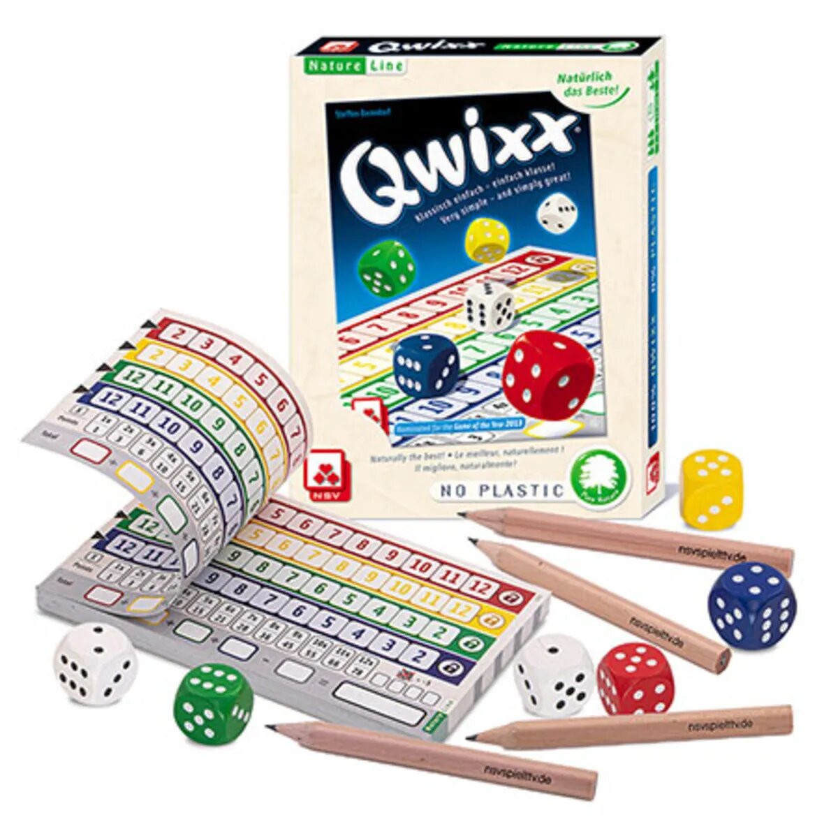 Nürnberger Spielkarten Qwixx-Natureline