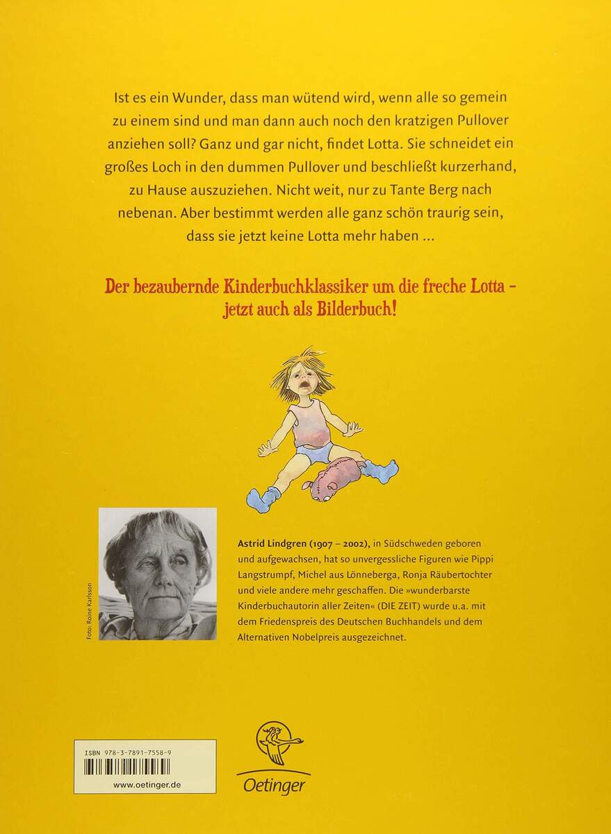 Oetinger Astrid Lindgren - Lotta zieht um