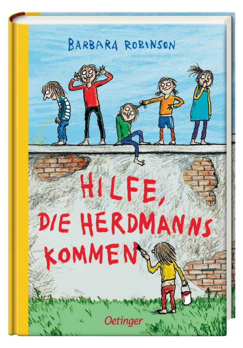 Oetinger Robinson, Barbara Hilfe, die Herdmanns kommen! 4-farbige Neuauflage