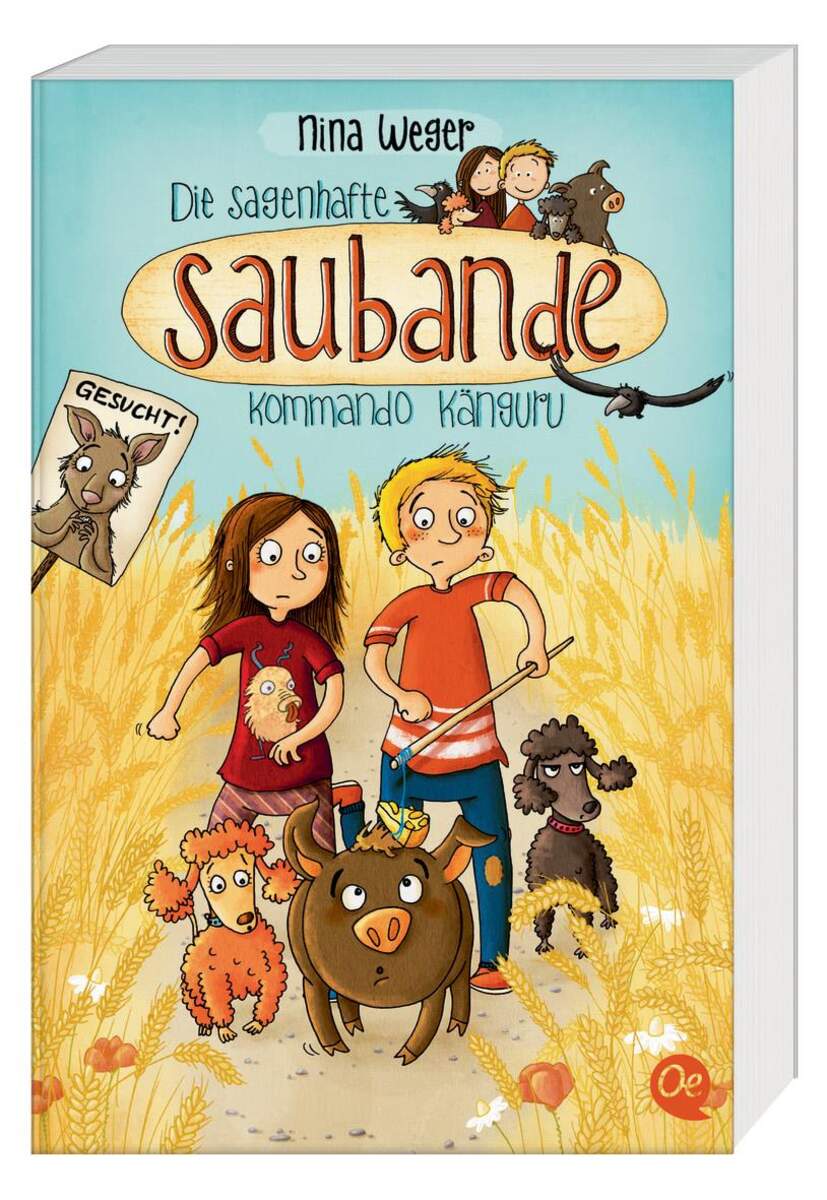 Oetinger Weger, Nina Die sagenhafte Saubande Kommando Känguru