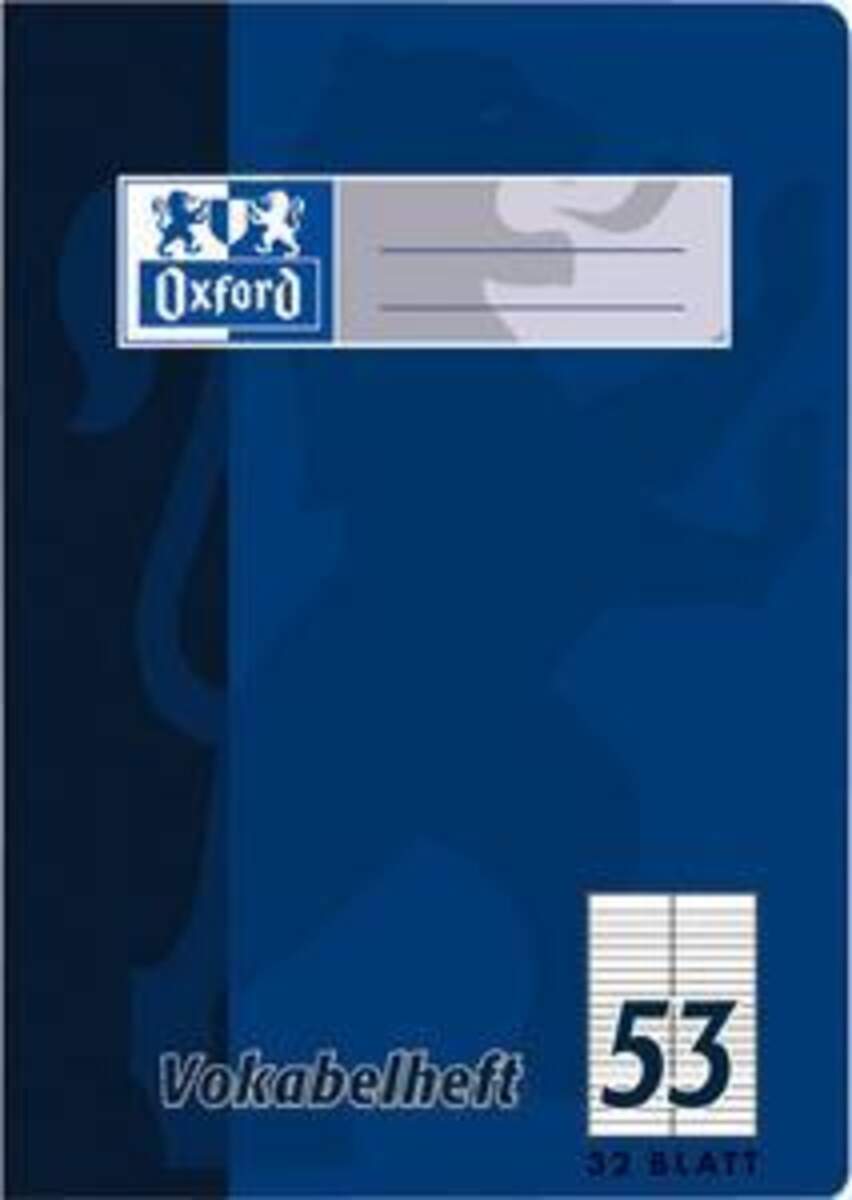Oxford 100050336 Vokabelheft A4 Lin. 53, 32 Blatt