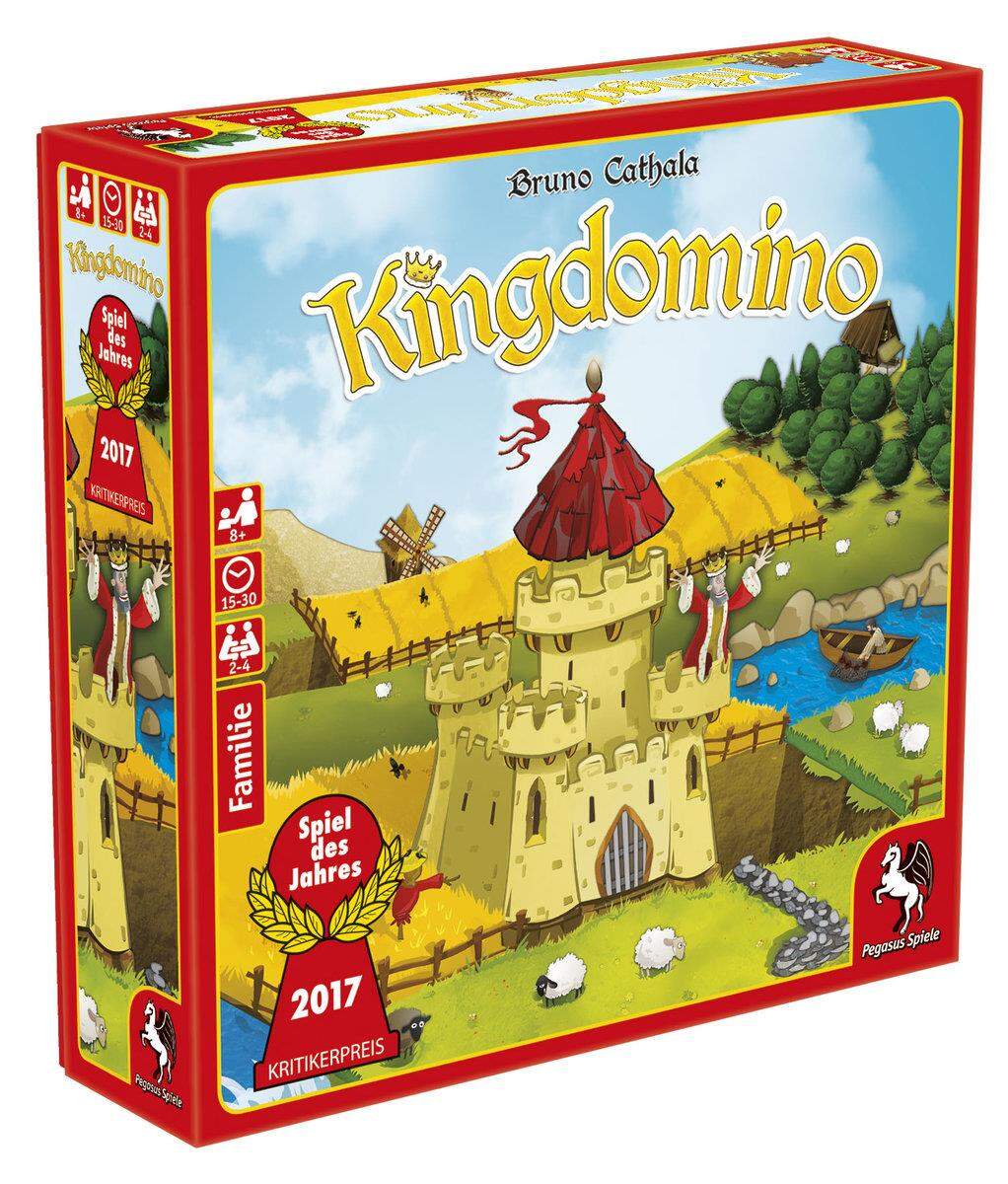 Pegasus Spiele Kingdomino Revised Edition Spiel des Jahres 2017
