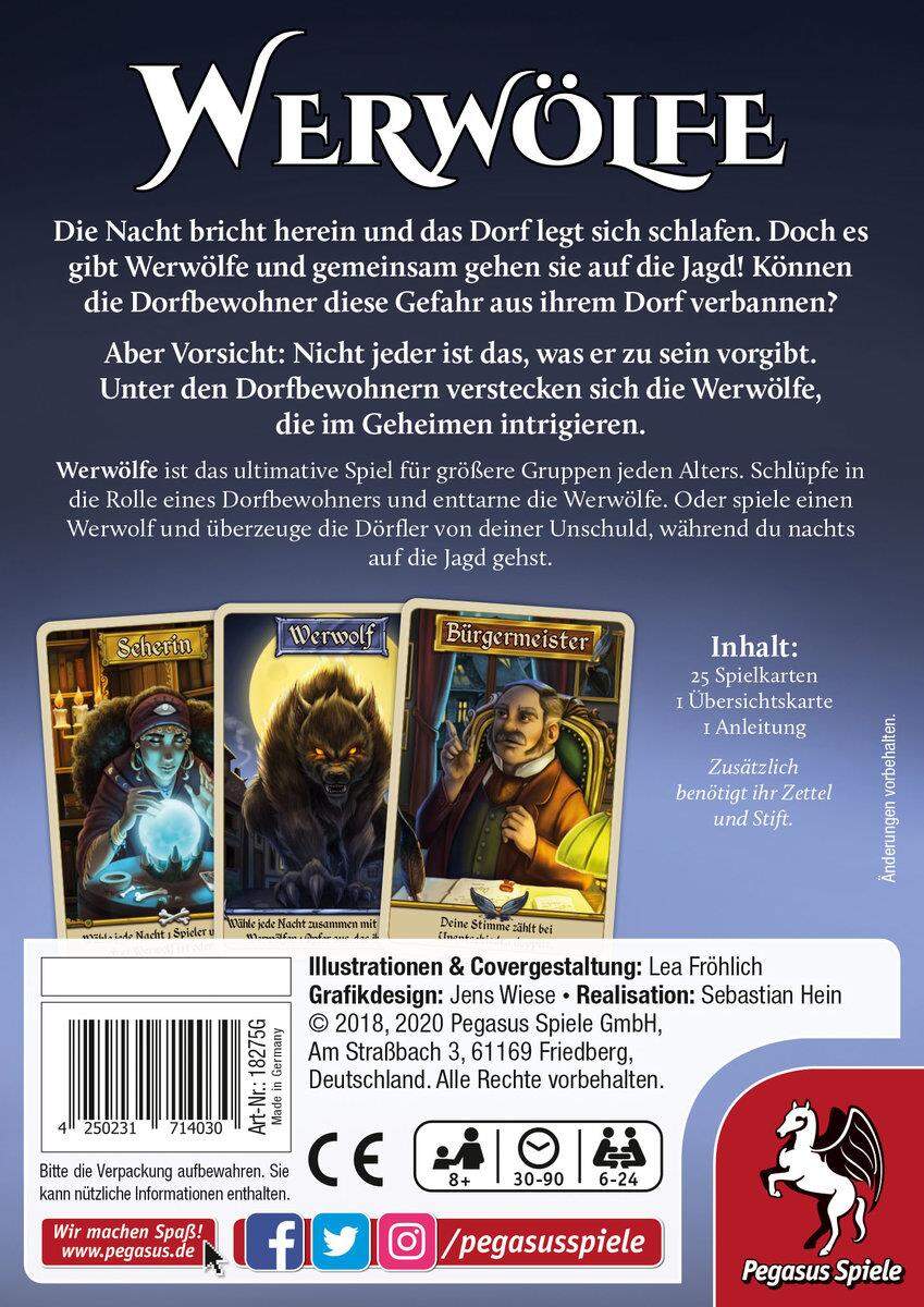 Pegasus Spiele Werwölfe / Familie Edition