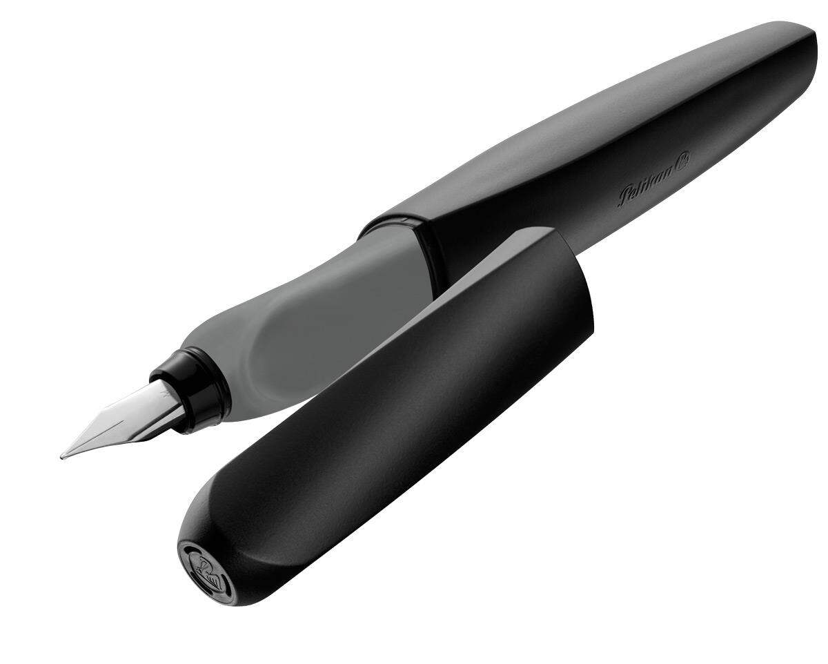 Pelikan Twist® Füller Feder M, Black, universell für Rechts- und Linkshänder