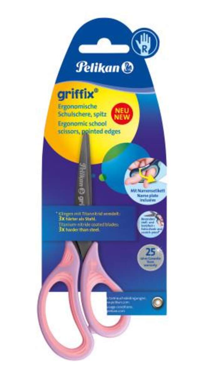Pelikan griffix® Schulschere Rechtshänder Violett