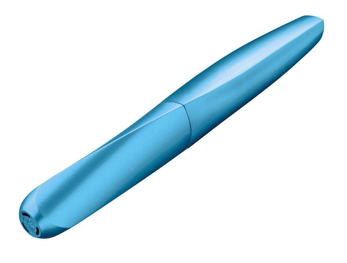 Pelikan Roller Twist, Frosted Blue universell für Rechts- und Linkshänder