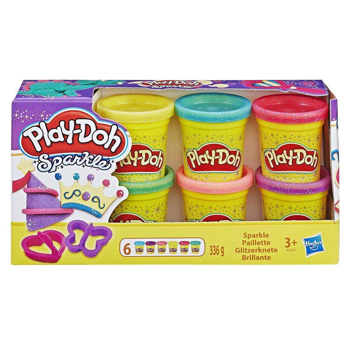 Play-Doh Glitzerknete 8er Pack
