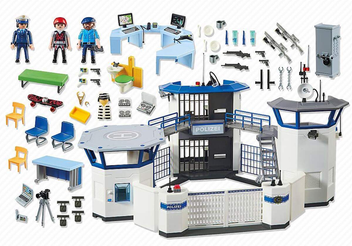 PLAYMOBIL® 6872 Polizei-Kommandozentrale mit Gefängnis Bestseller