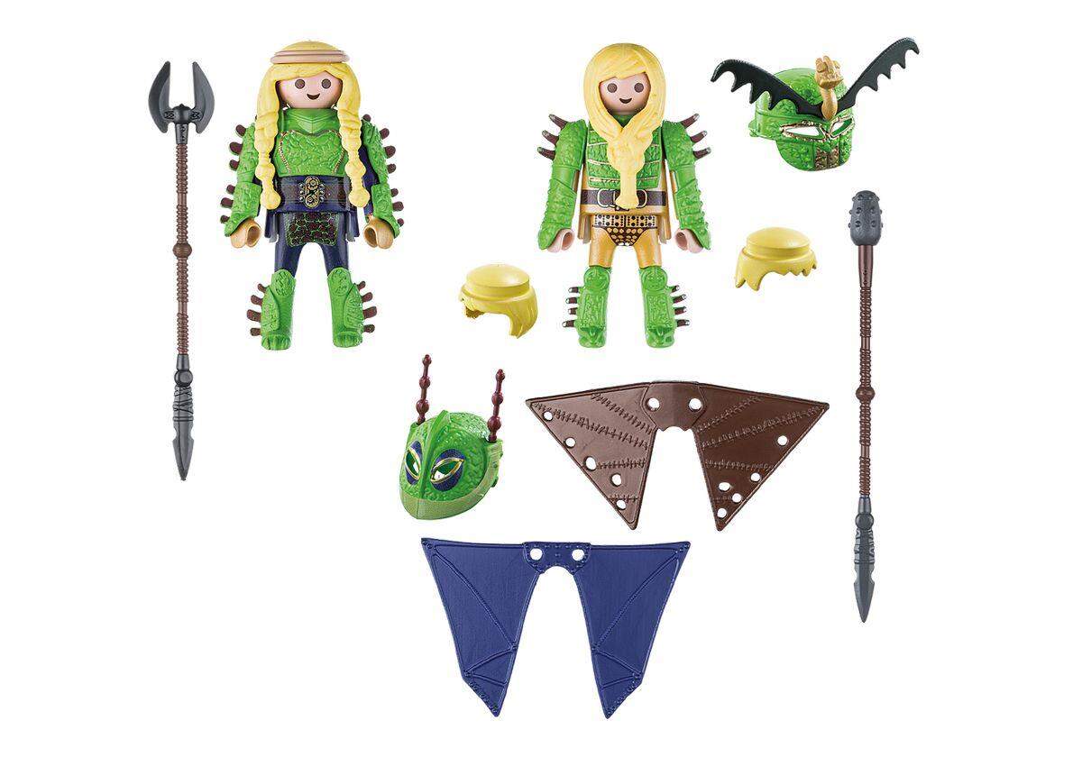 PLAYMOBIL® 70042 Dragons Raffnuss und Taffnuss mit Fluganzug