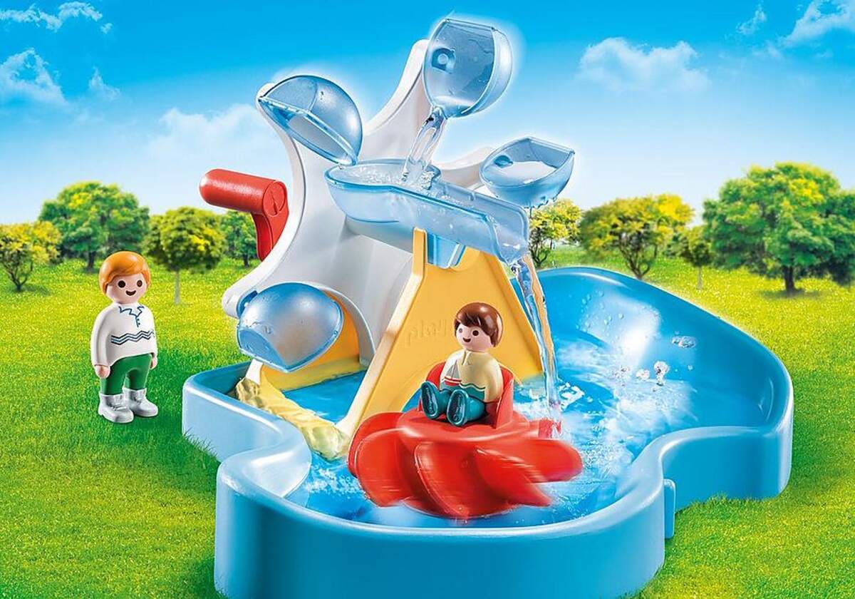 PLAYMOBIL® 70268 1.2.3 Aqua Wasserrad mit Karussell