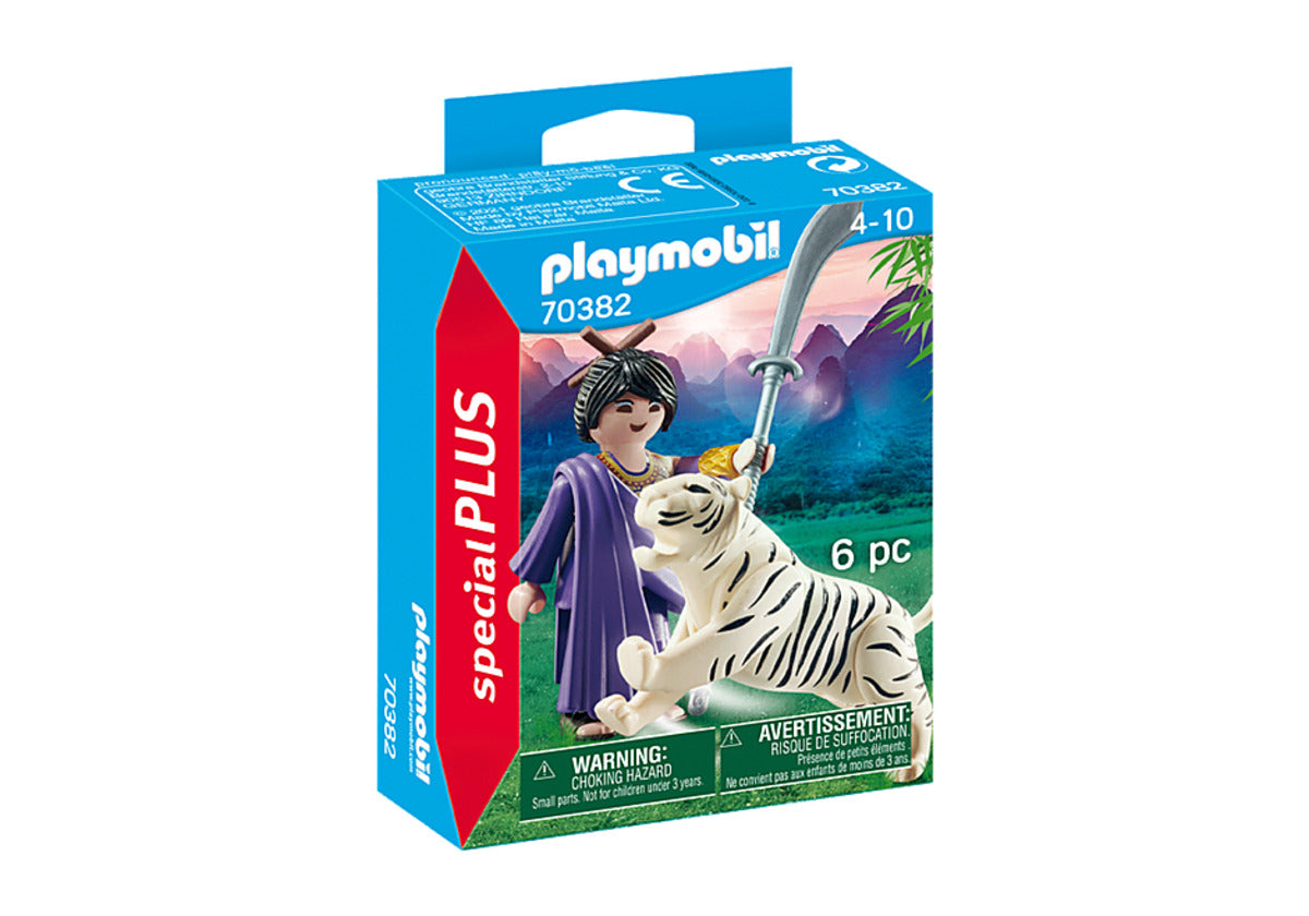 PLAYMOBIL® 70382 Special Plus Asiakämpferin mit Tiger