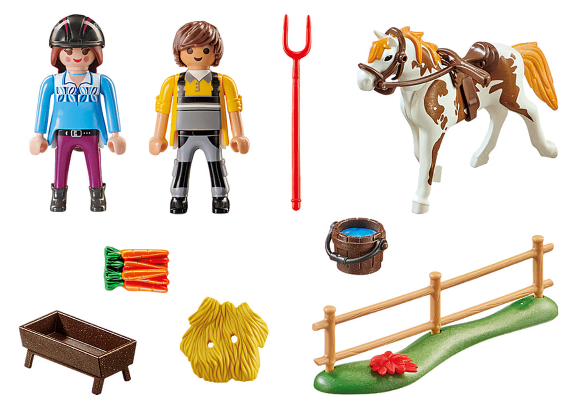 PLAYMOBIL® 70505 Starter Pack Reiterhof Ergänzungsset