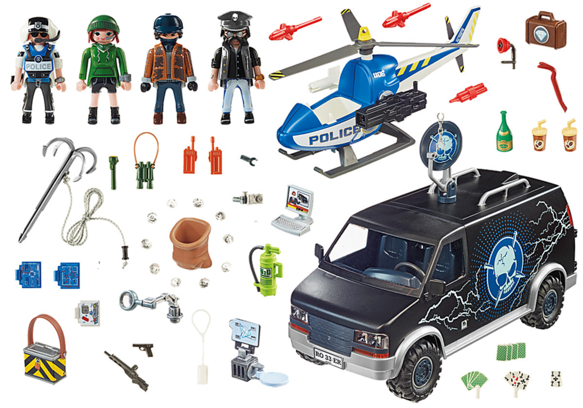 PLAYMOBIL® 70575 Polizei-Helikopter: Verfolgung des Fluchtfahrzeugs