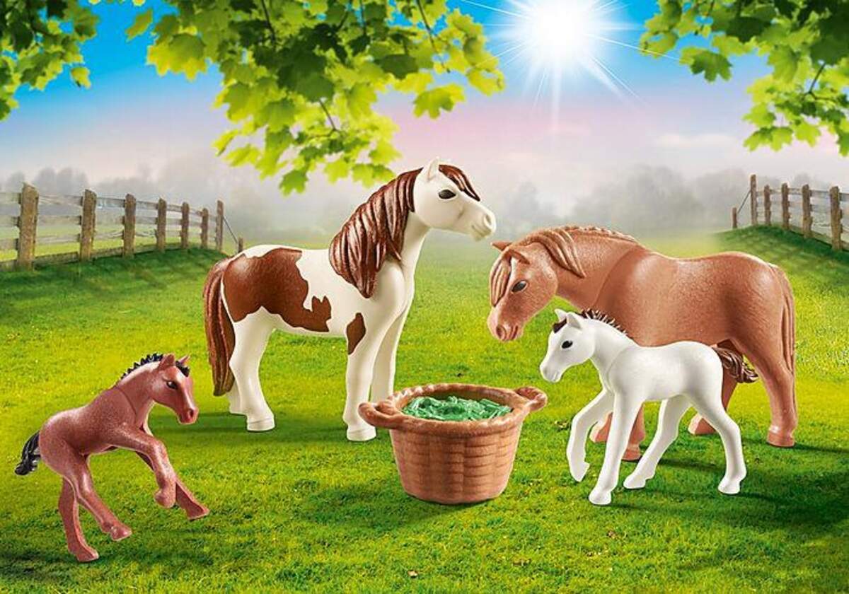 PLAYMOBIL® 70682 Country Ponys mit Fohlen