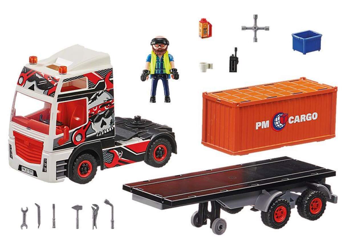 PLAYMOBIL® 70771 City Action LKW mit Anhänger