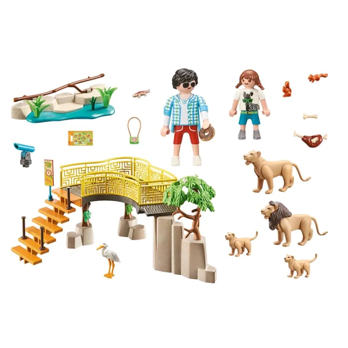 PLAYMOBIL® 71192 Family Fun: Löwen im Freigehege