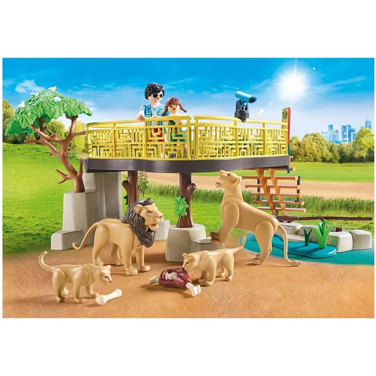 PLAYMOBIL® 71192 Family Fun: Löwen im Freigehege