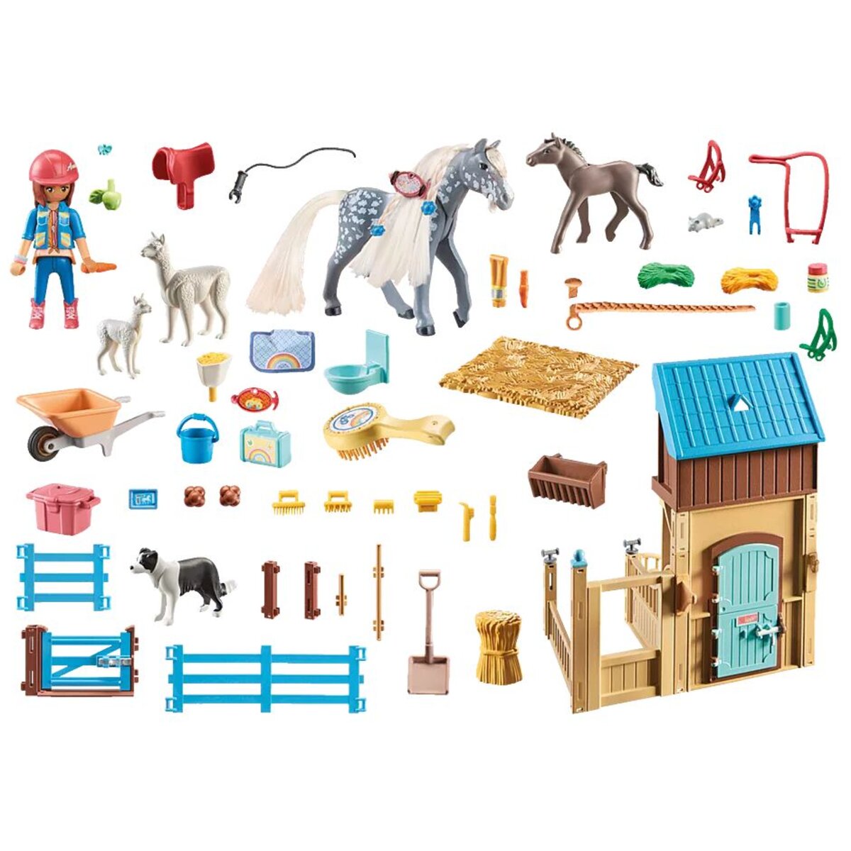 PLAYMOBIL® 71353 Horses of Waterfall - Amelia & Whisper mit Pferdebox