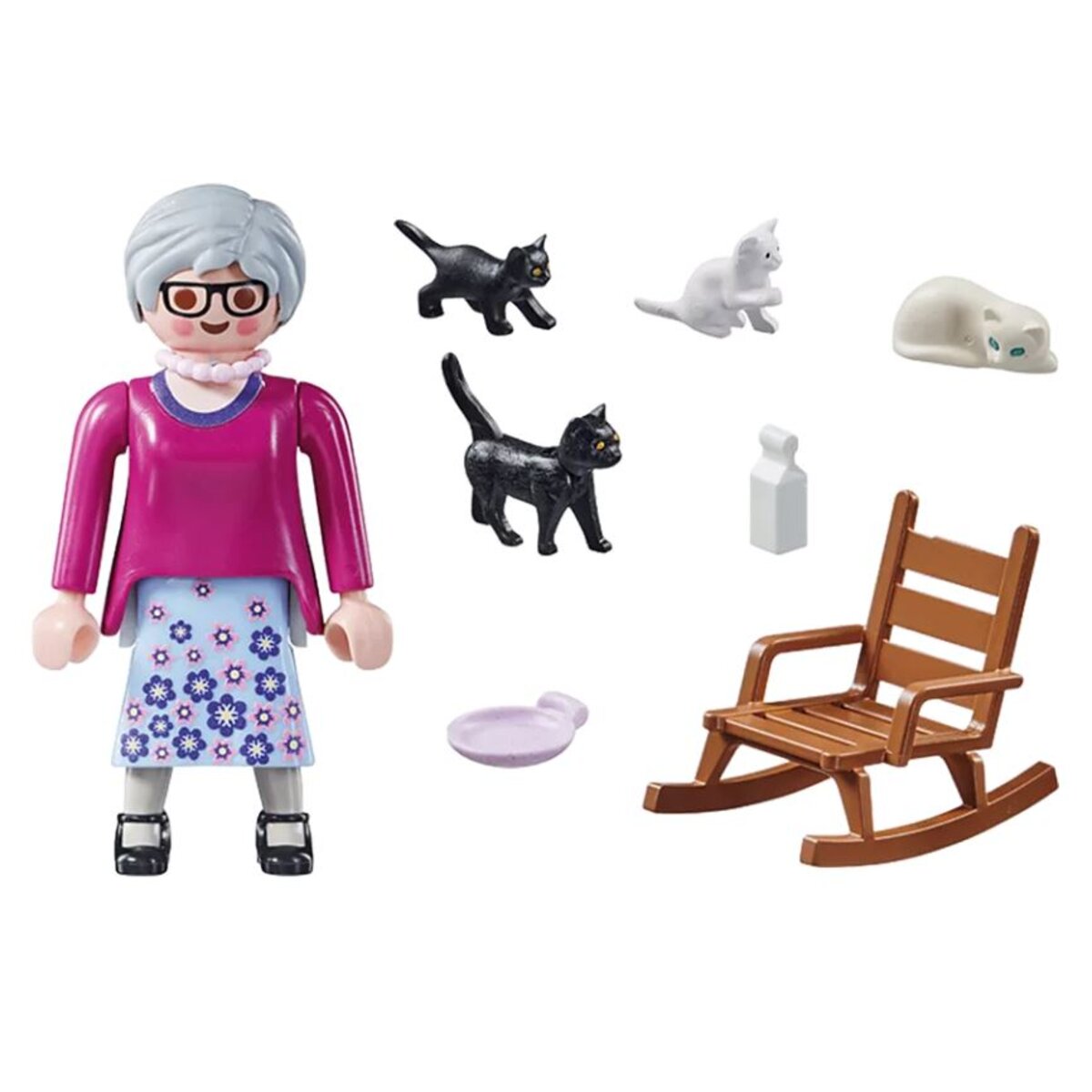 PLAYMOBIL® 71172 special PLUS - Oma mit Katzen