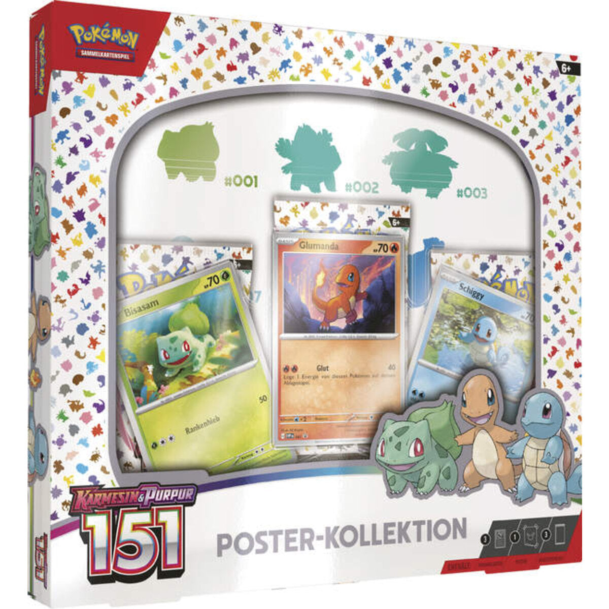 Pokemon Poster-Kollektion Karmesin & Purpur – 151