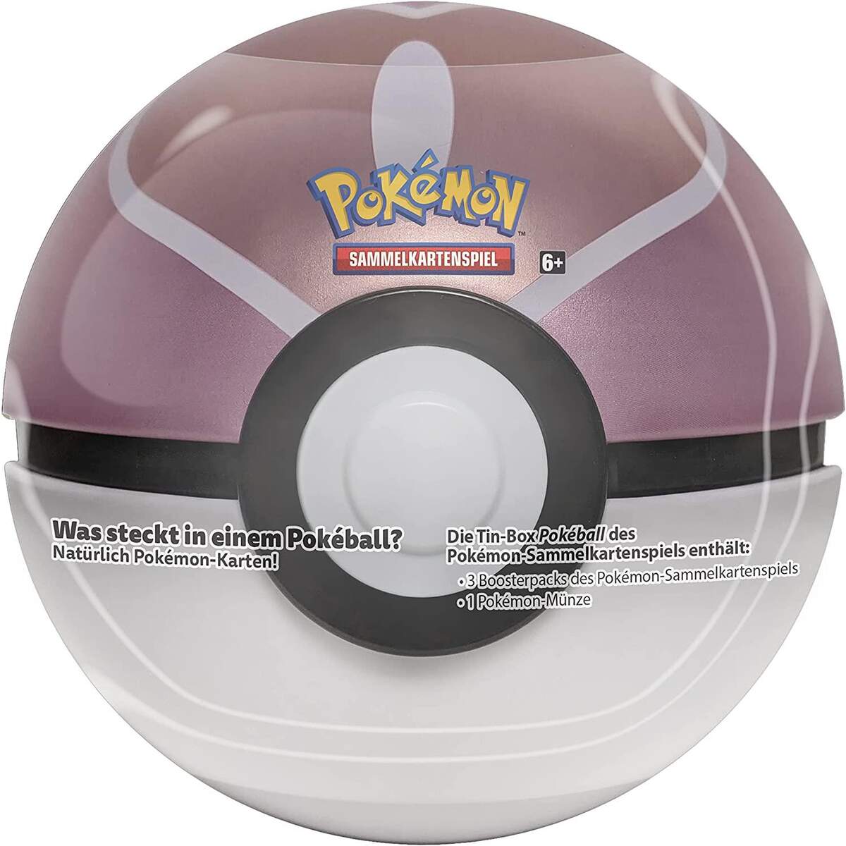Pokemon Tin-Box Pokemon GO Pokéball, 1 Stück, 3-fach sortiert