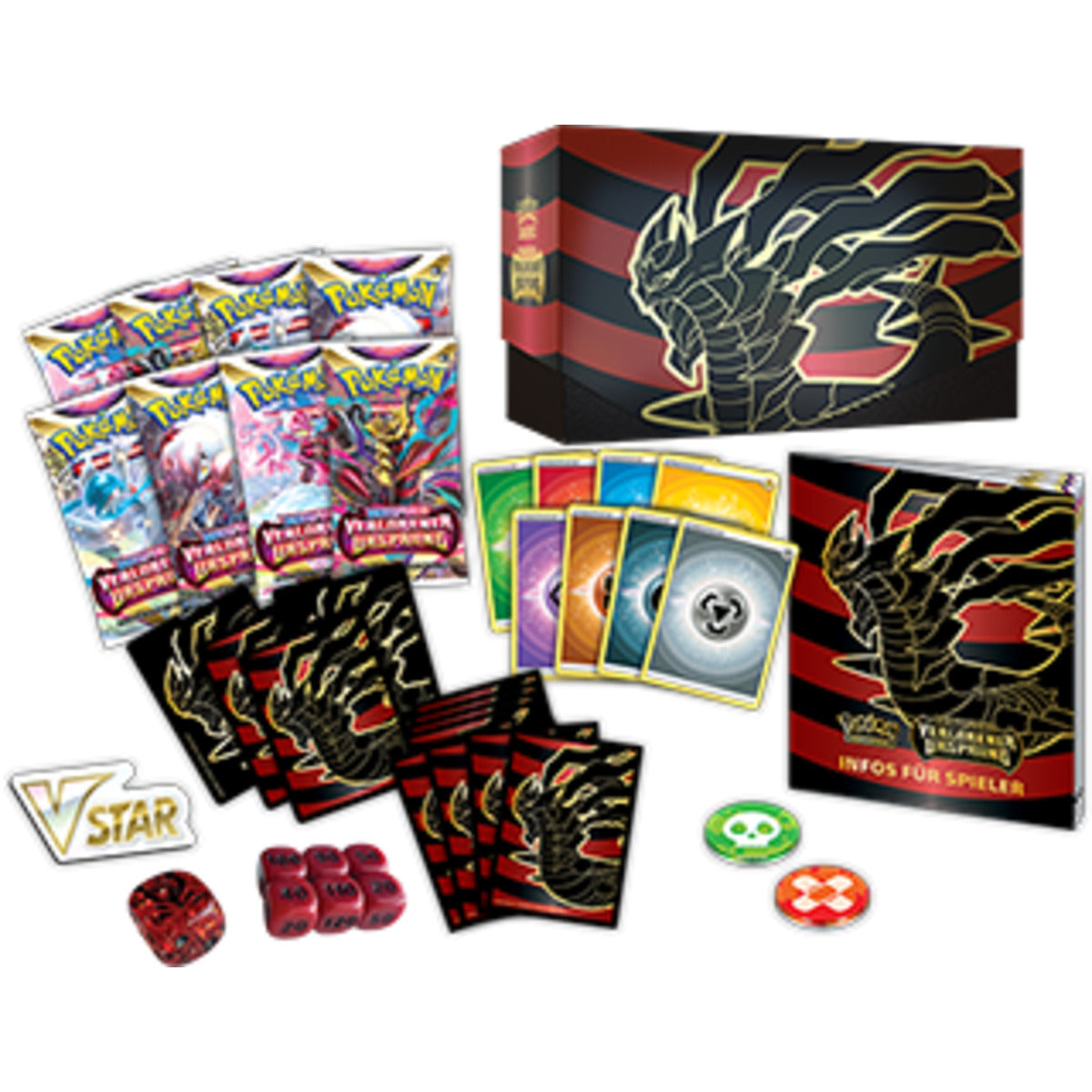 Pokemon Top-Trainer-Box Schwert & Schild – Verlorener Ursprung