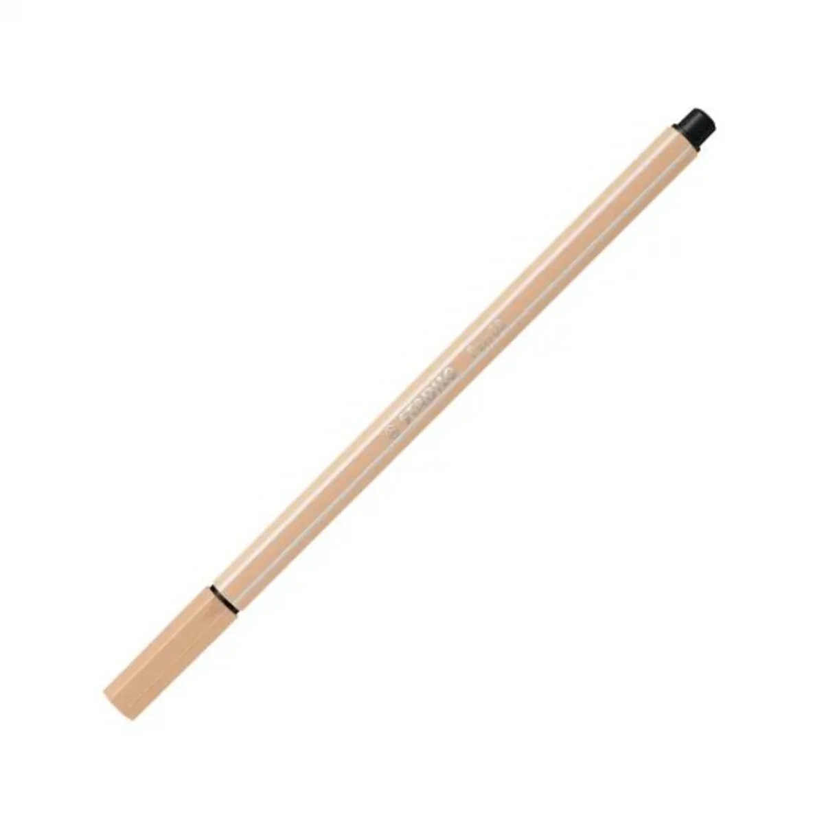 Premium-Filzstift - STABILO Pen 68 - Einzelstift - beige