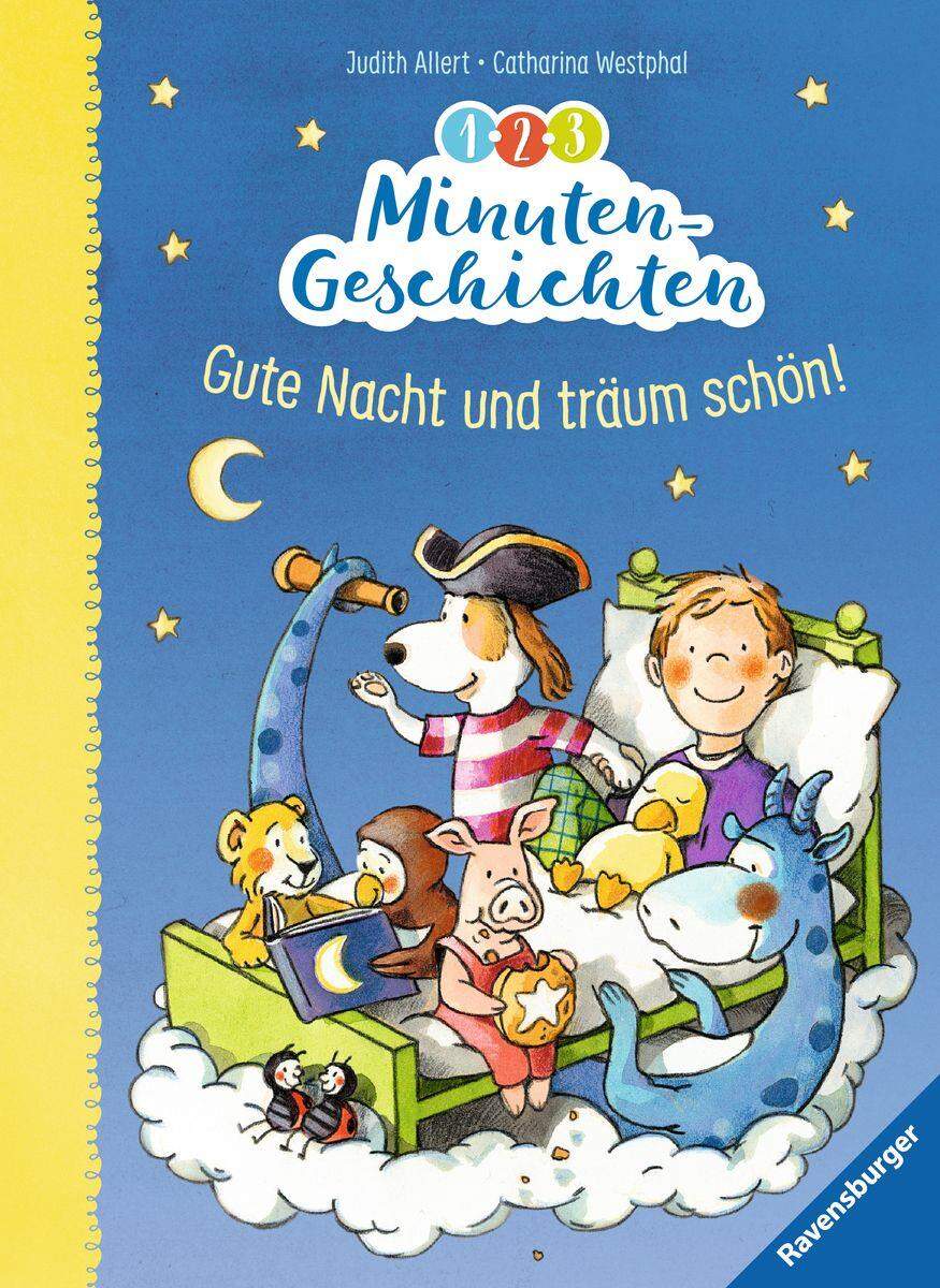 Ravensburger 1-2-3 Minuten-Geschichten Gute Nacht und träum schön