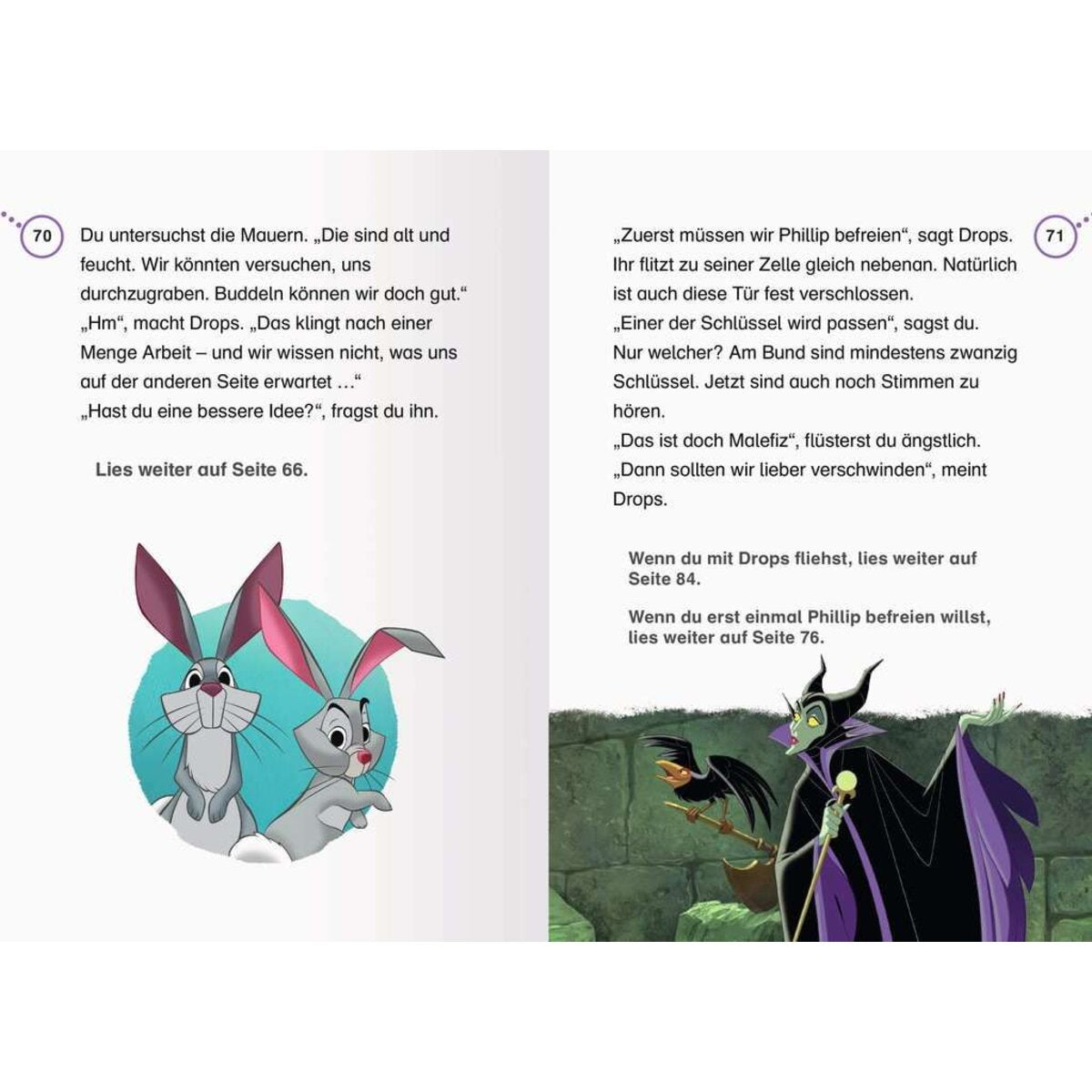 Ravensburger 1000 Gefahren junior - Disney Villains: Der Fluch der bösen Fee