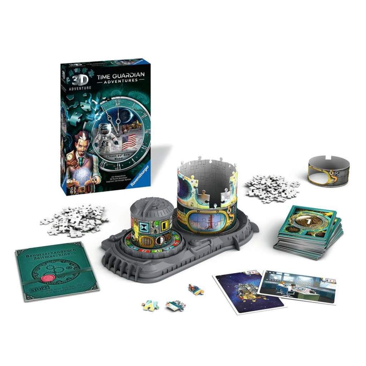 Ravensburger 3D Adventure - TIME GUARDIAN ADVENTURES: Chaos auf dem Mond