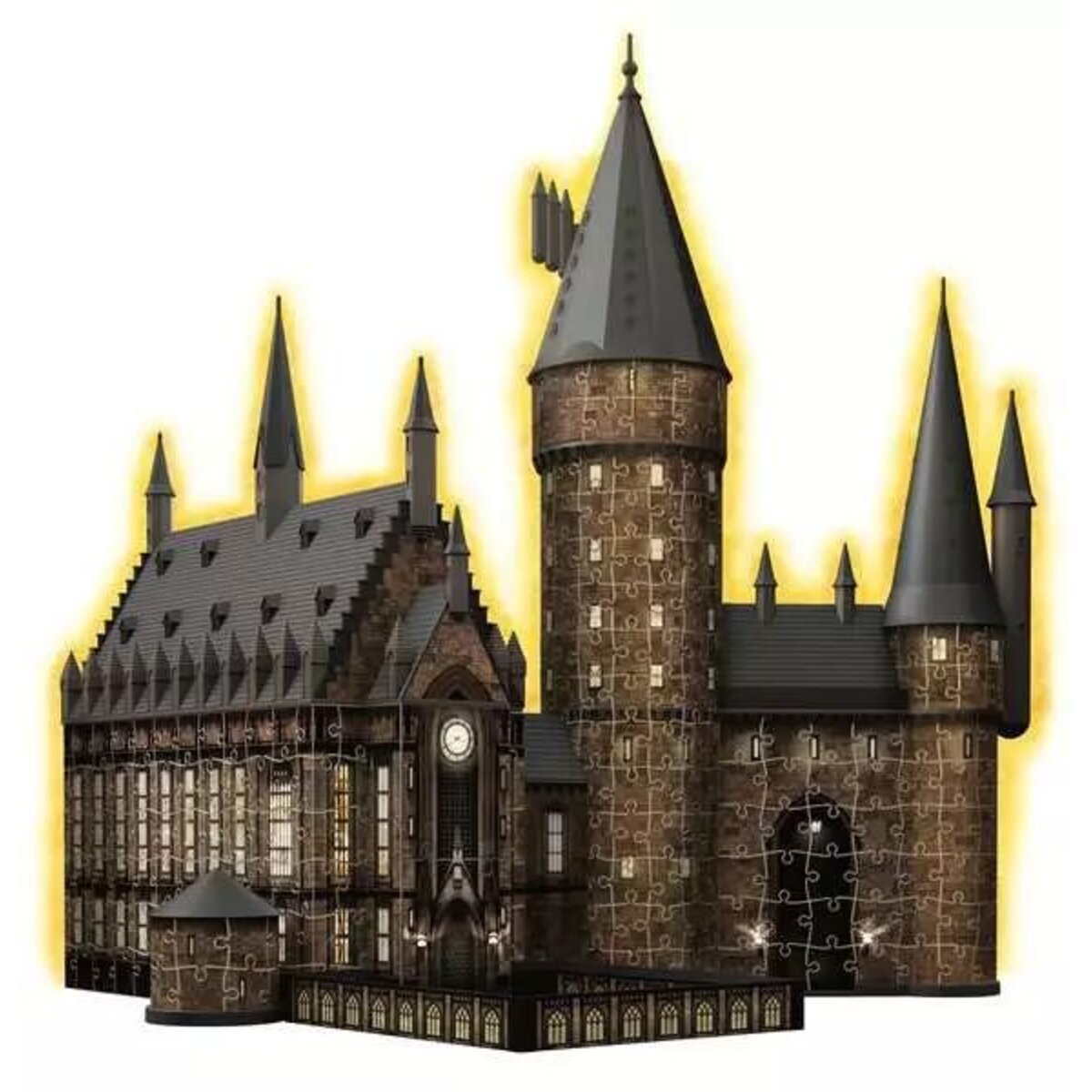 Ravensburger 3D Puzzle - Hogwarts Schloss - Die Große Halle - Night Edition, 540 Teile