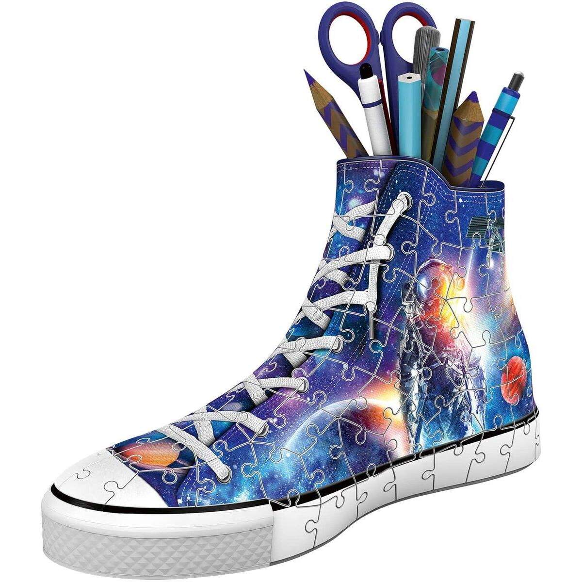 Ravensburger 3D Puzzle - Sneaker Astronauten, 108 Teile
