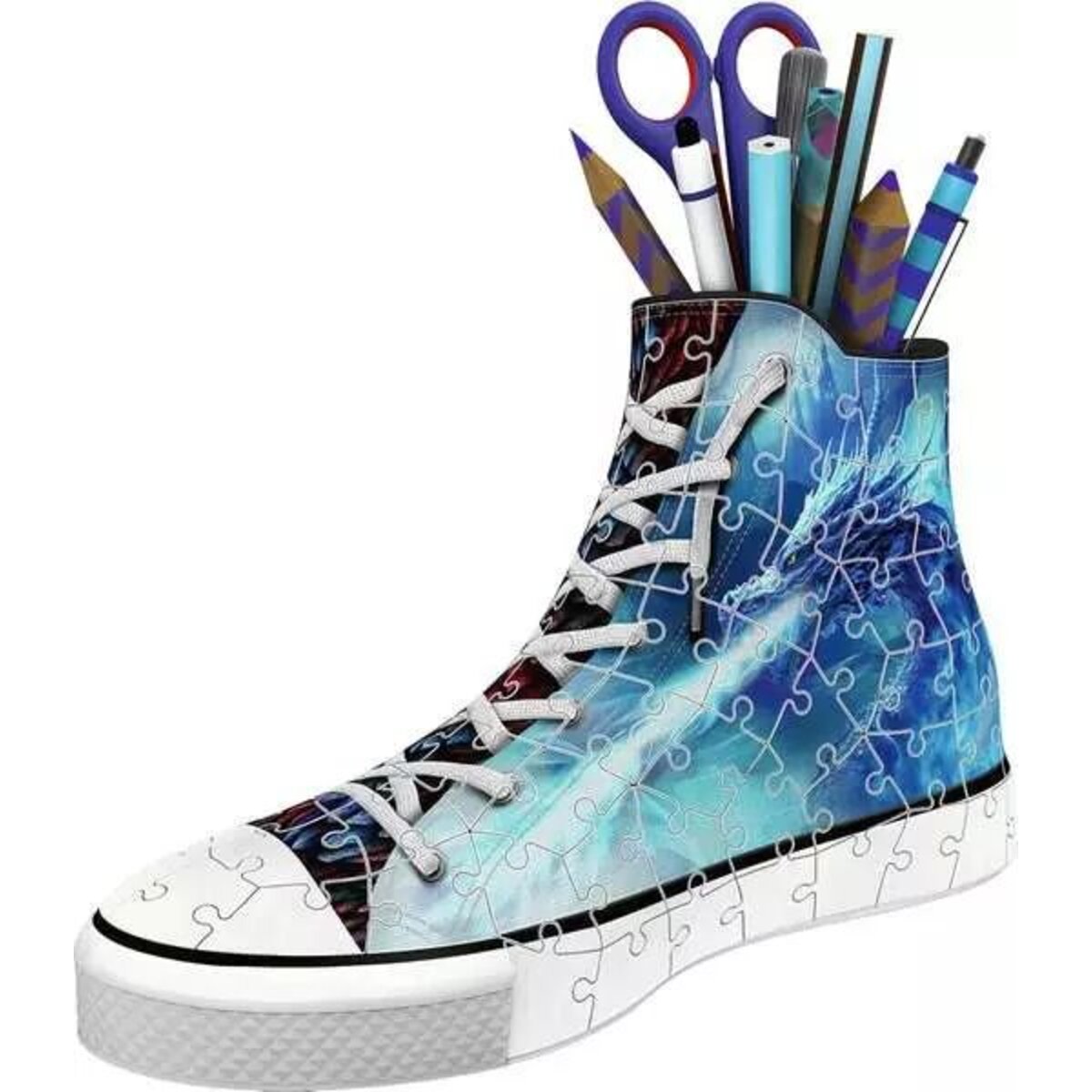 Ravensburger 3D Puzzle - Sneaker Mystische Drachen, 112 Teile