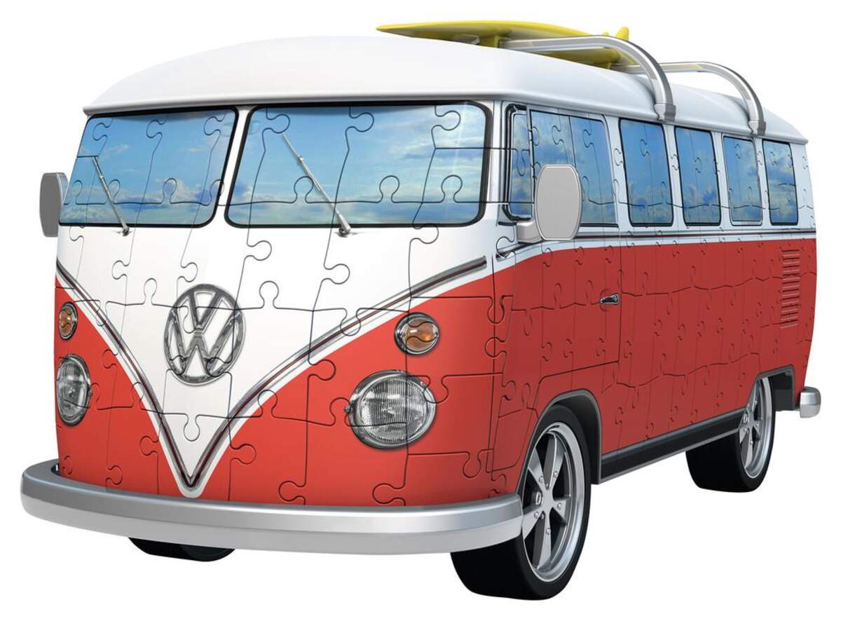 Ravensburger 3D Puzzle VW Bus T1 Surfer Edition, 162 Teile